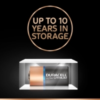 S386 DURACELL ULTRA CR2 3V LITHIUM, PACK OF 1